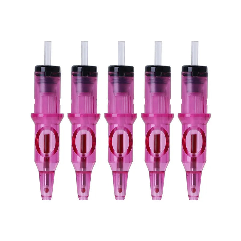Tattoo needle drawing pen tool set with multiple colour options in professional packaging