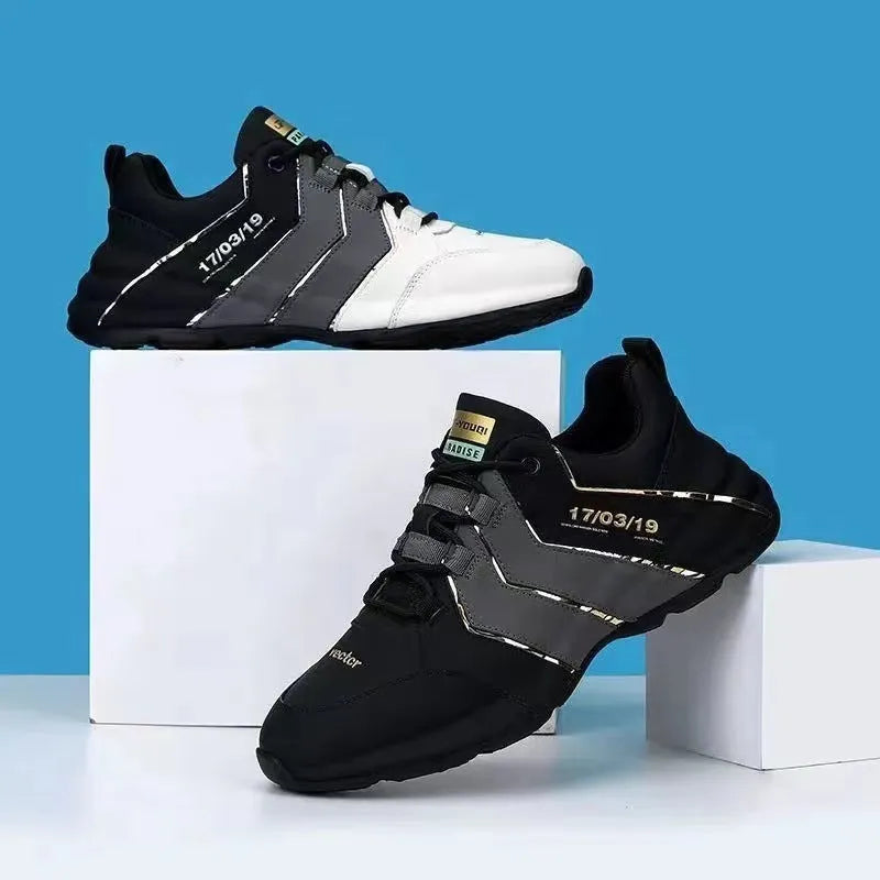 Casual low top sneakers with thick plastic sole and mesh lining in multiple colour options