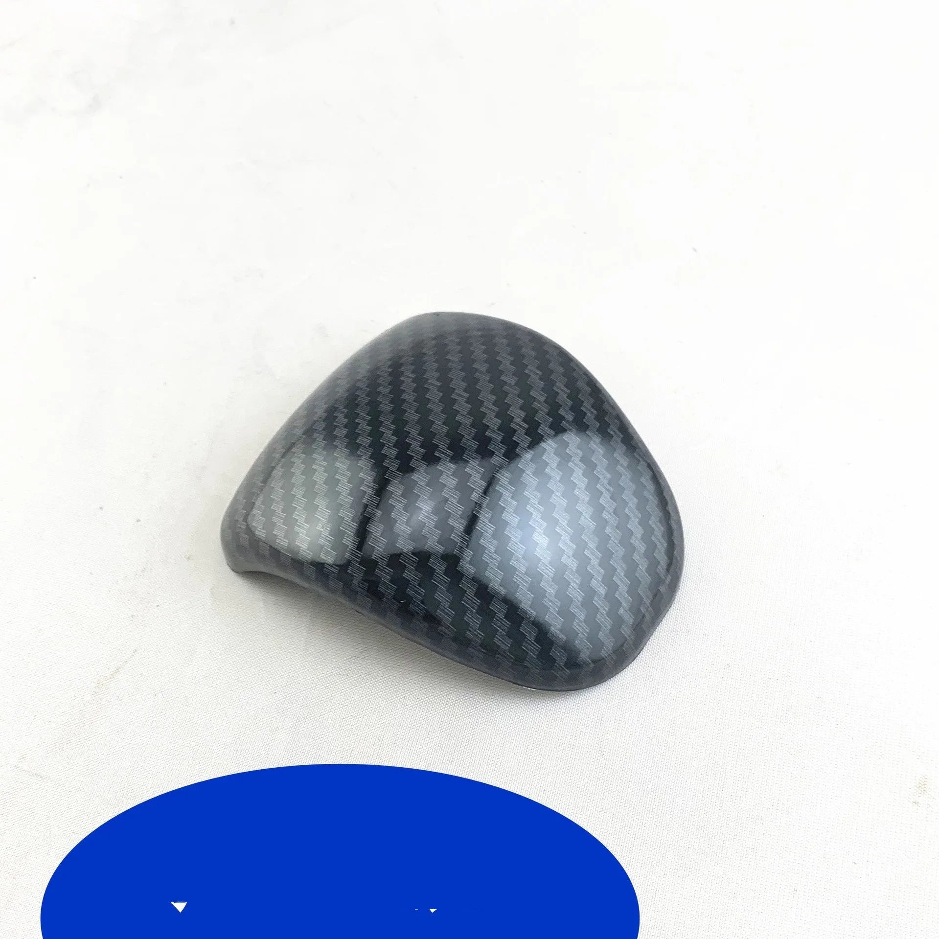 Smart RunK3 carbon fibre pattern gear shift cover for automotive interior installation
