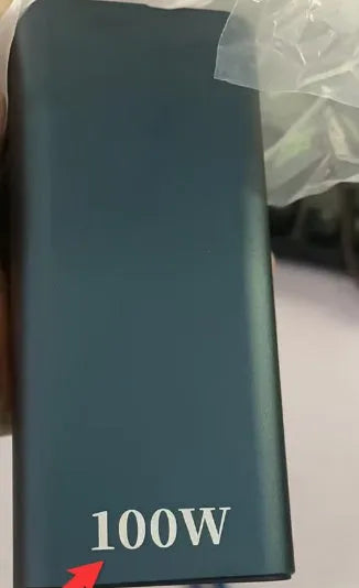 65W metal power bank with 20000mAh capacity for laptop charging
