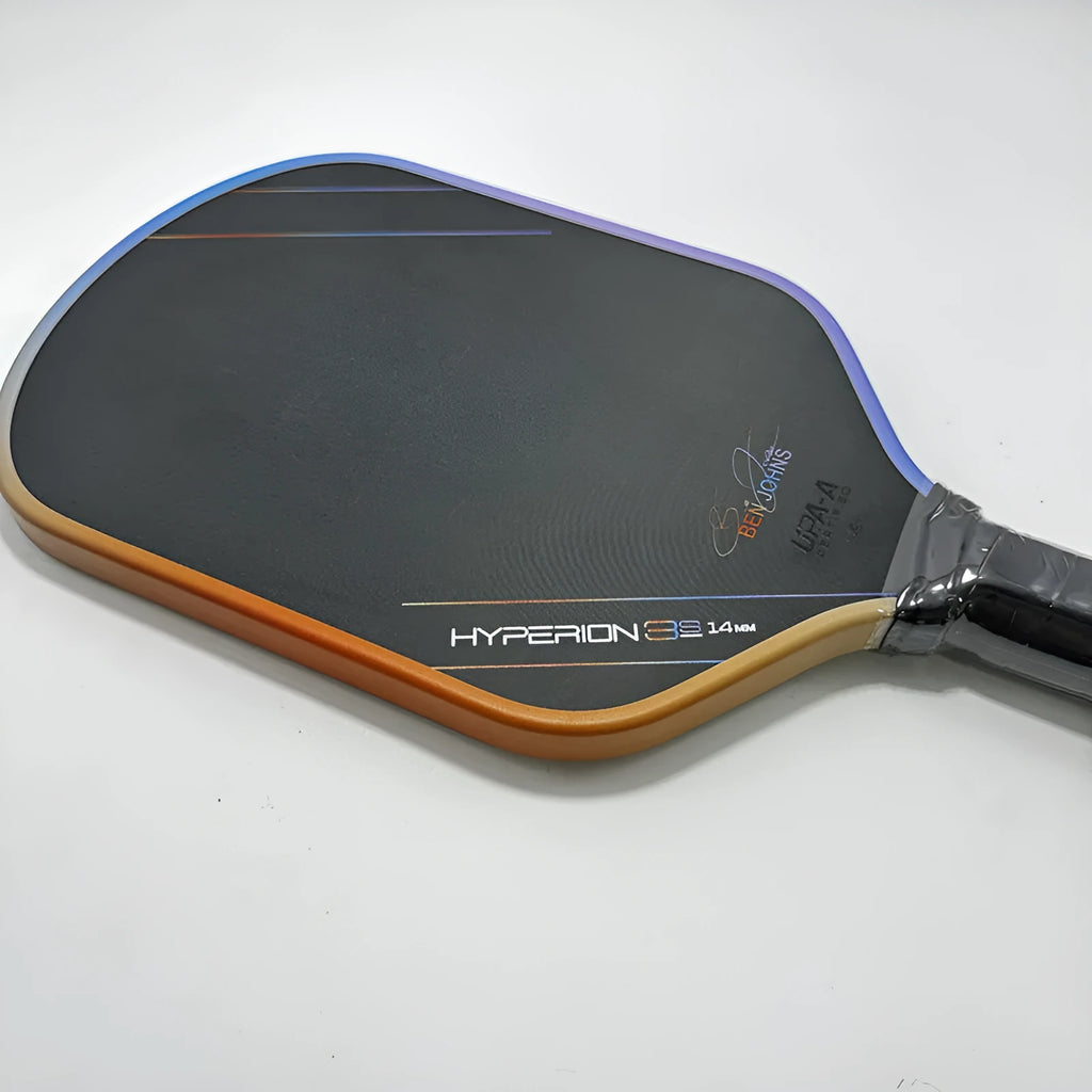 Aurora Multicolor Hyperion 3s pickleball racket with T700 carbon fibre construction and matte finish