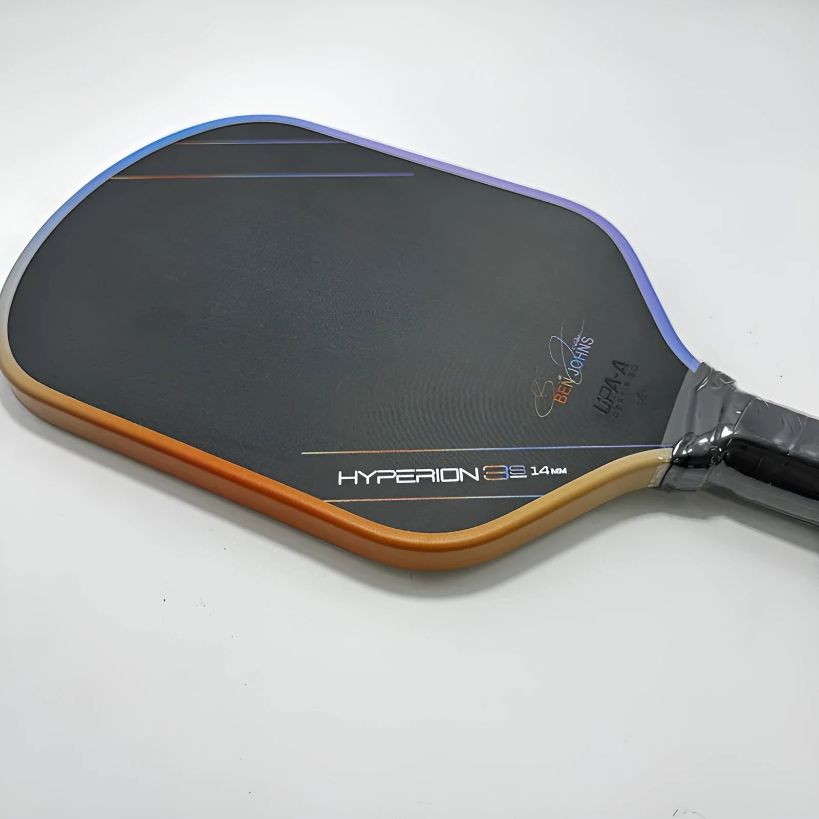 Aurora Multicolor Hyperion 3s pickleball racket with T700 carbon fibre construction and matte finish