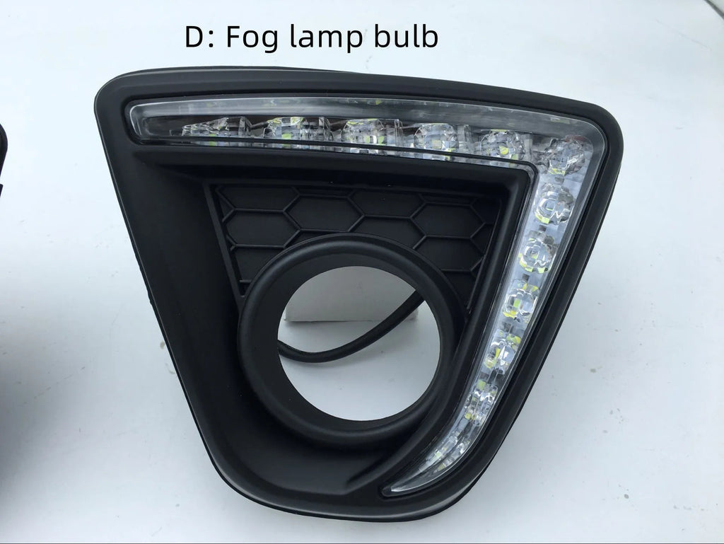 Mazda CX-5 LED daytime running lights with electroplated white light and optional turning signals