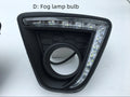 Mazda CX-5 LED daytime running lights with electroplated white light and optional turning signals