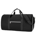 Multi-purpose Oxford cloth storage bag in grey colour, showing compartments and expansion feature.