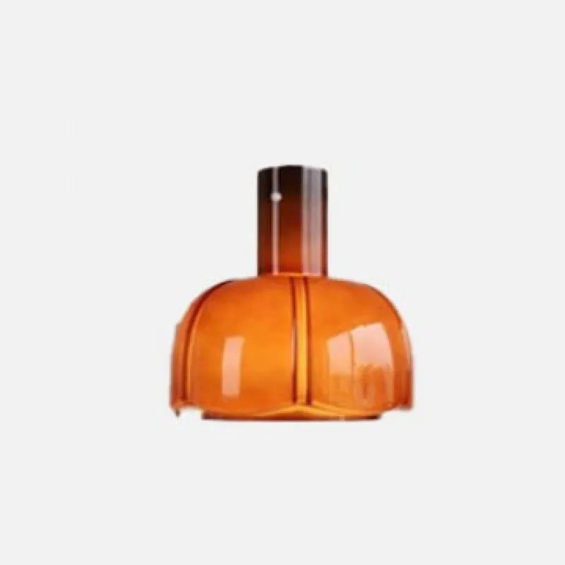 Medieval style glass bud chandelier pendant light in retro design with E27 fitting