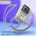 GoPro Hero8 Black silicone protective sleeve and anti-lost carrying strap accessory set in multiple colour options