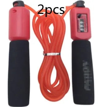 A 3-metre long skipping rope with foam handles, shown in one of 14 available colour options.