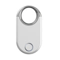 Black and white GPS tracking device for pets and children with compact design