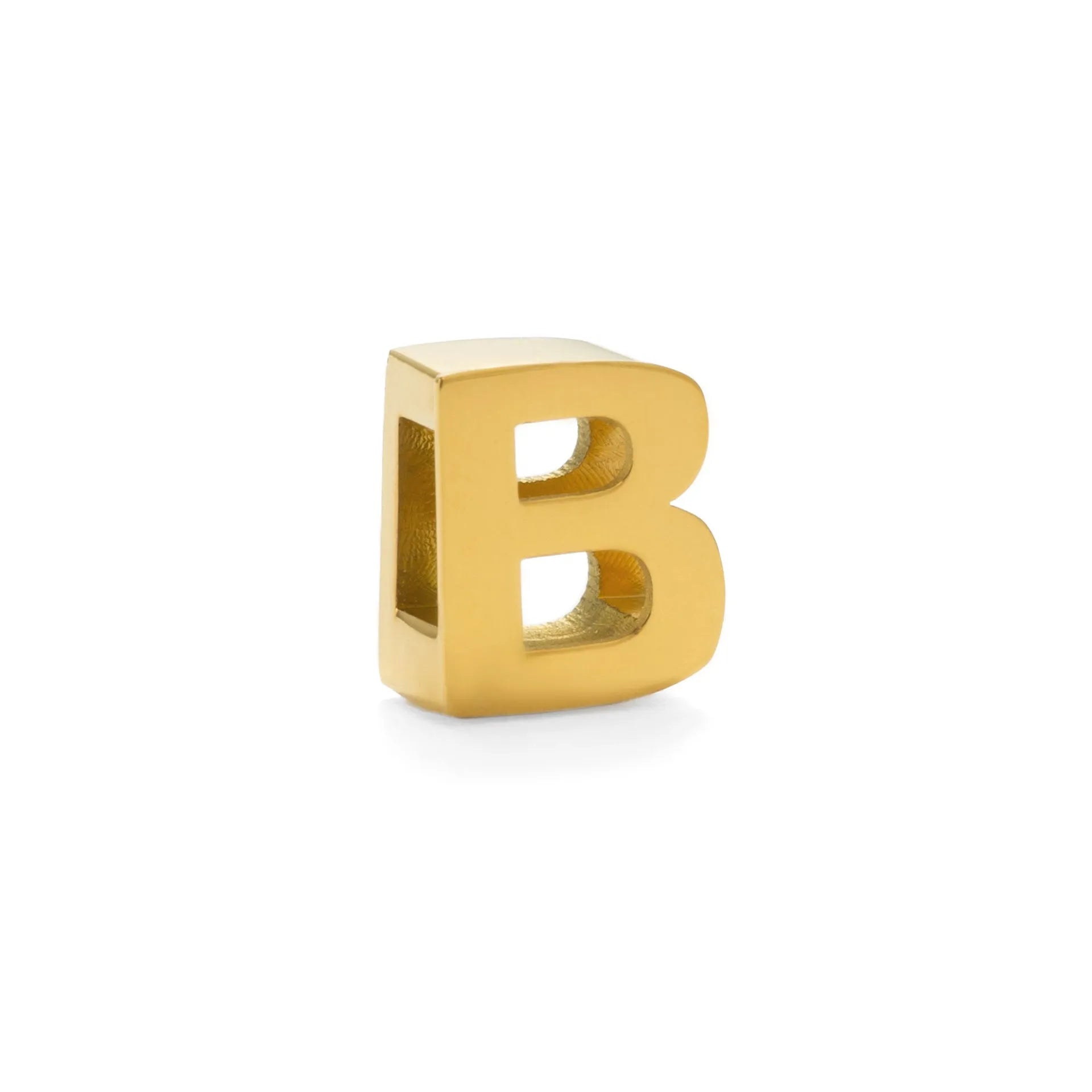 Titanium steel number and letter necklace with gold electroplated finish on grinding chain design