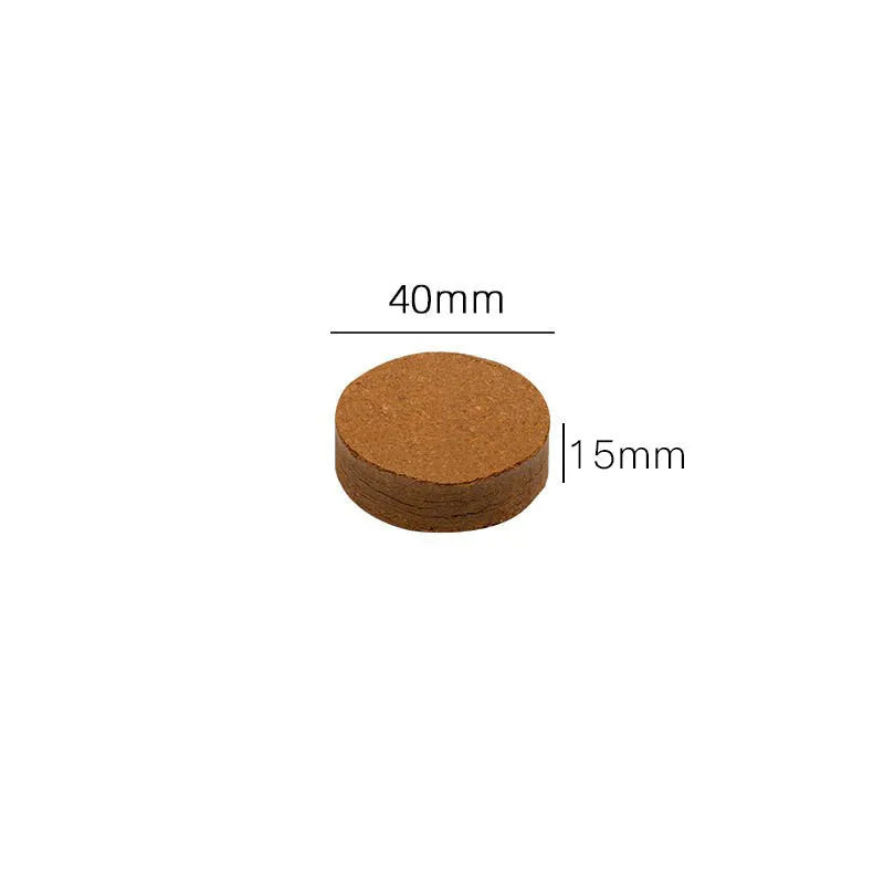 Nutrient soil medium vegetable planting and seedling blocks with various size specifications