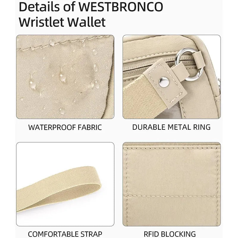Waterproof quilted transparent deck handbag in nylon with solid colour lining