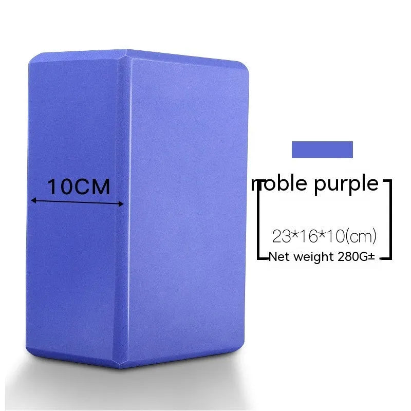 EVA foam yoga block in various colours for dance and fitness support
