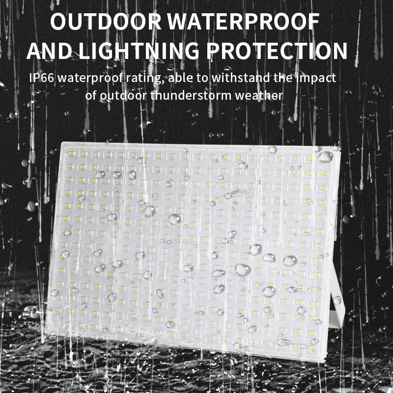 LED floodlight outdoor waterproof ultra bright for industrial workshop or courtyard