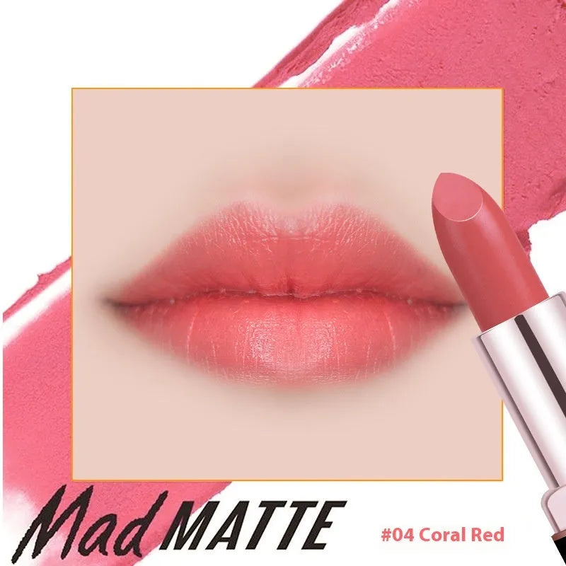 Fey Beauty moisturising lipstick in cameo brown nude shade with non-fading, no-transfer formula