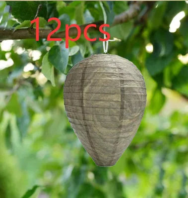 22x28cm beehive paper lantern with wire frame in photographic colours