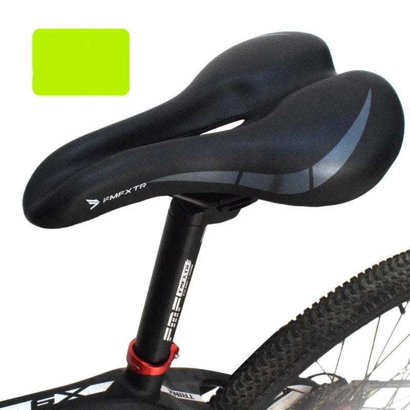 Bicycle seat cushion with hollow design pattern measuring 270mm by 180mm in 3147 colour