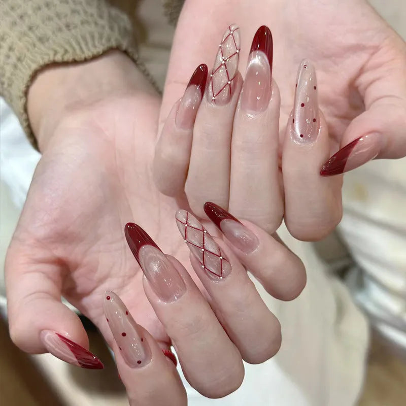 Sweet Girl brand fake nails in assorted random colours and styles