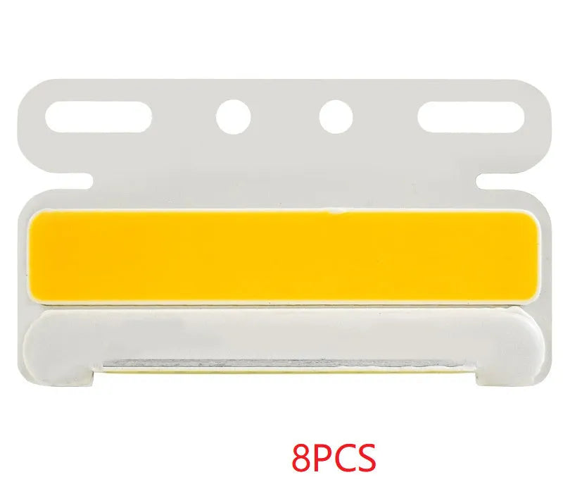 COB LED truck side marker light with aluminium housing in red, yellow, green, blue, or white.