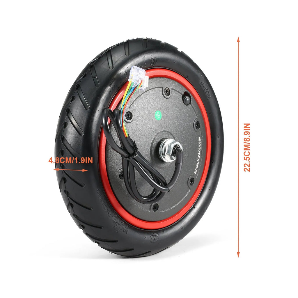 8.5-inch black butyl rubber inner tube for electric scooter tyre repair