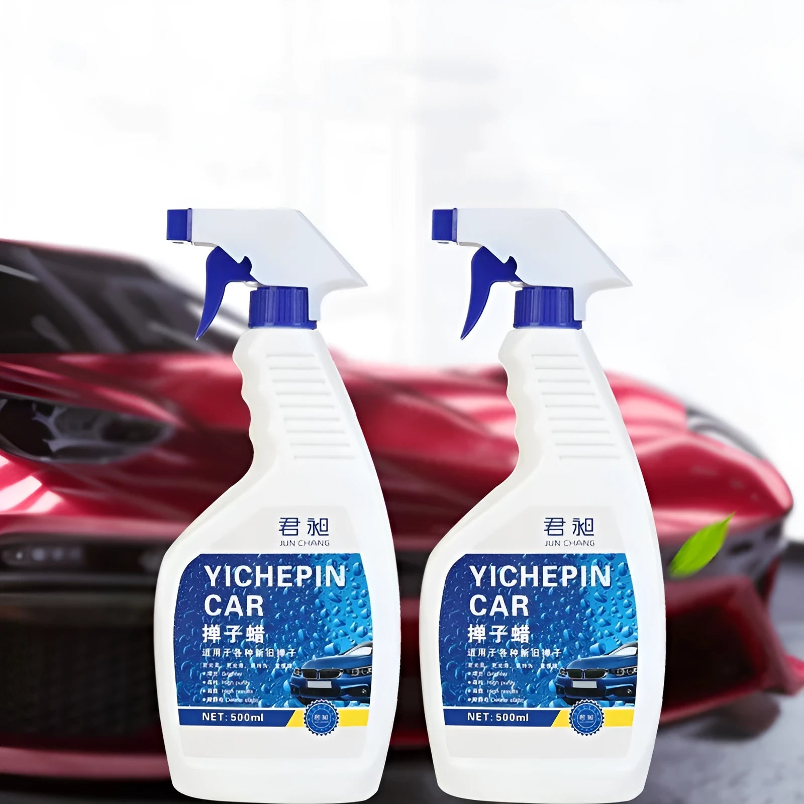 500ml car paint maintenance powder sprayer wax container for vehicle surface protection