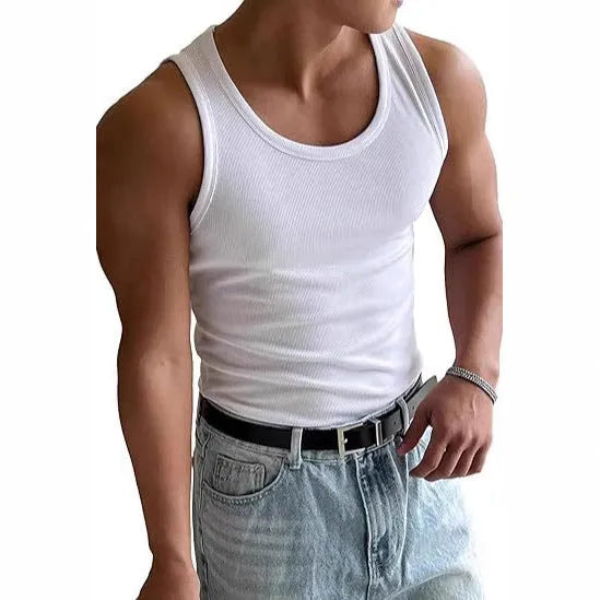 Men's tight fit polyester sports t-shirt with wool lining, shown in multiple colour options.