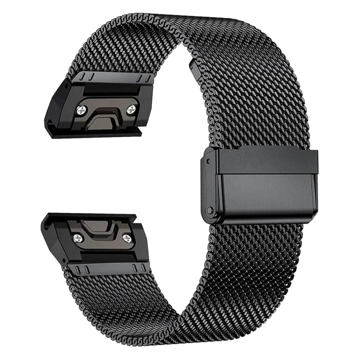 Stainless steel strap for Garmin Fenix 7X 7Pro 6X 6 watches in silver, black, gold, rose gold colours
