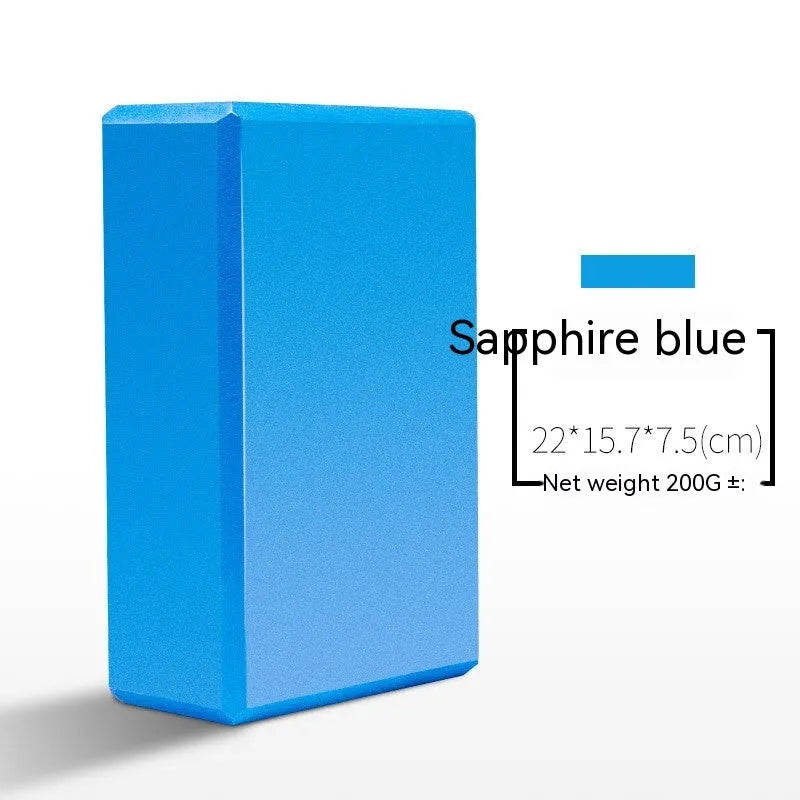 EVA foam yoga block in various colours for dance and fitness support