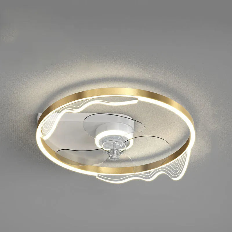 Simple modern Nordic-style tieyi ceiling lamp with iron body and integrated LED light.