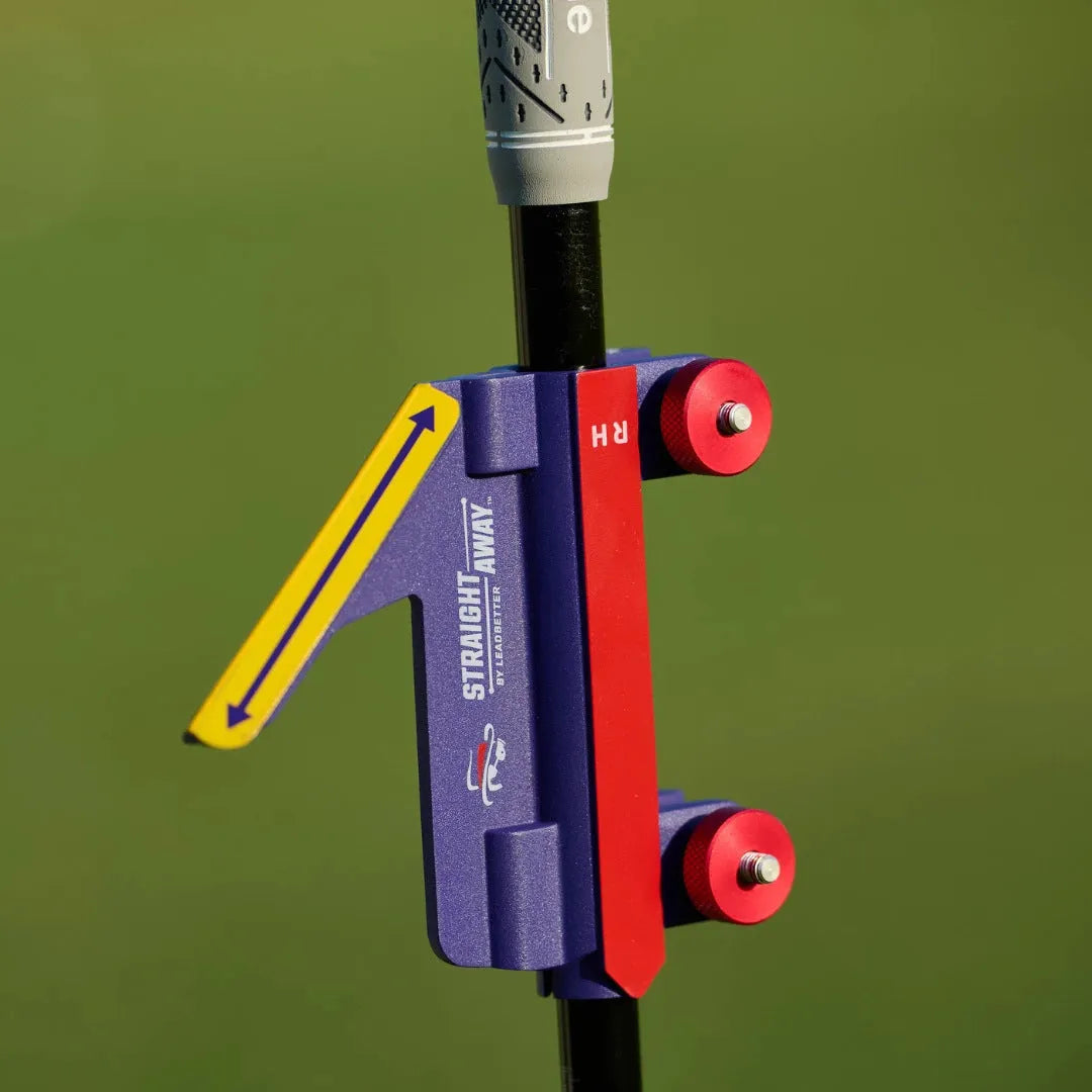 Plastic golf swing plane training simulator for practice drills