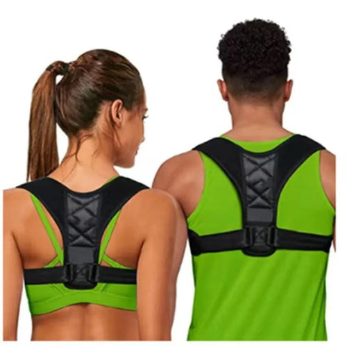 Adjustable nylon posture correction band for back support and sitting posture improvement