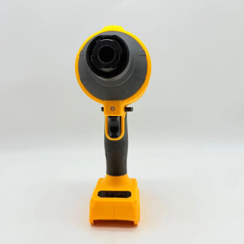 Lithium battery powered air exhauster for household dust and snow removal