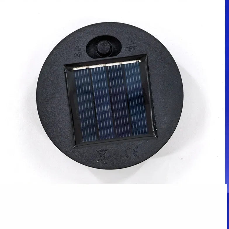 Oval solar lithium battery box measuring 2x7cm for LED highlight lamp