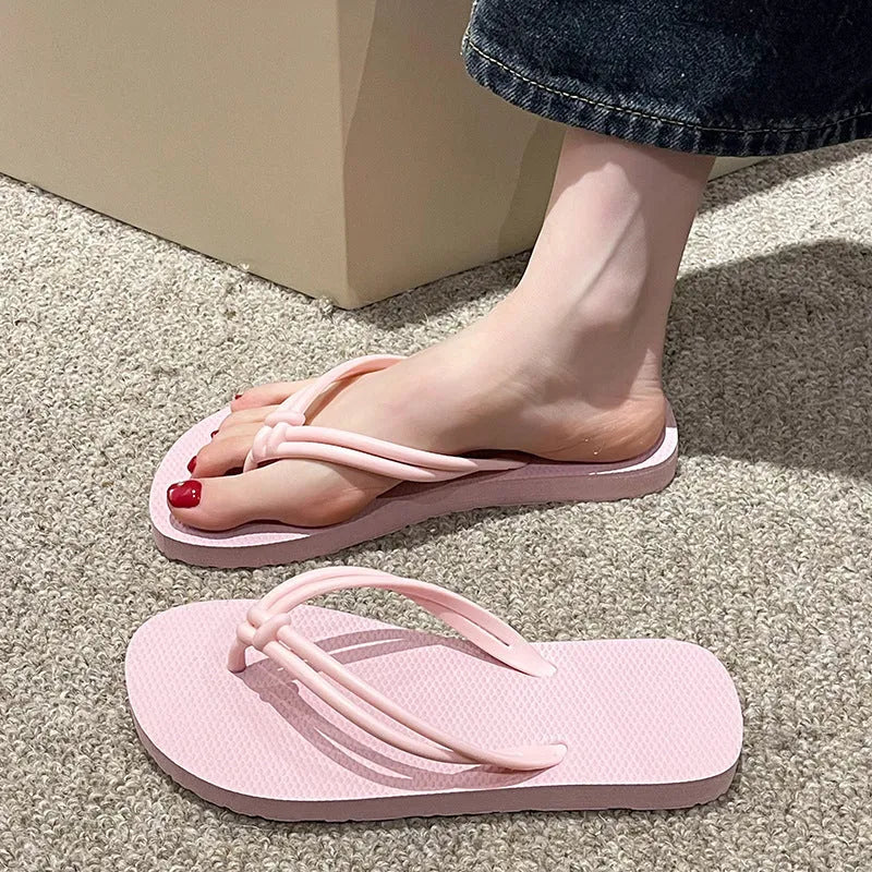 Men's casual PVC flip flops with toe covering design in various colours