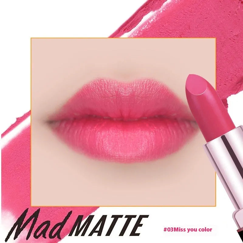 Fey Beauty moisturising lipstick in cameo brown nude shade with non-fading, no-transfer formula