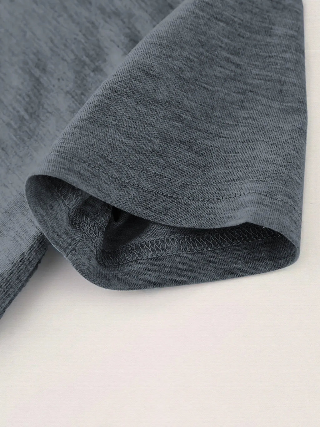 Women's art retro print cotton t-shirt in dark grey, showing short sleeves and round neck.