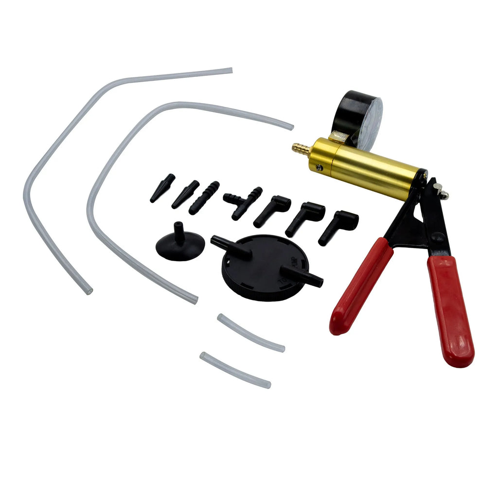 Aluminium alloy manual vacuum air blow gun automotive diagnostic tool kit