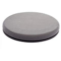 360-degree rotating car seat cushion with removable plush cover on a car seat