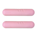 Silicone edging hand-drawn dumbbell stick in selection of colours with cast iron construction