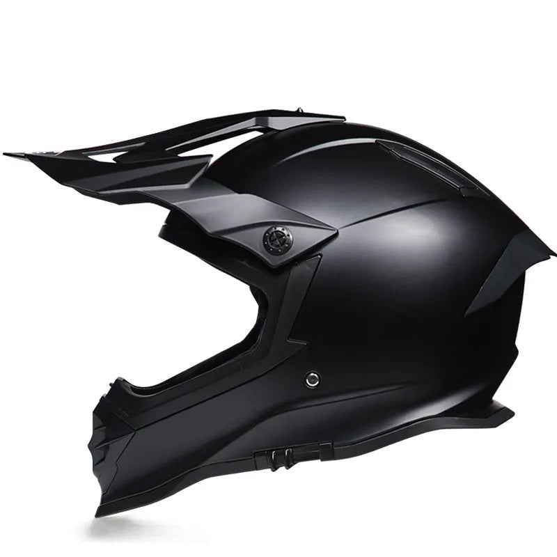 Cross-country tension helmet with double lens and ABS shell in ten colours and sizes S-XL