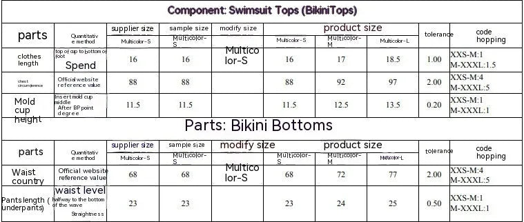 Women's printed tube top bikini set with separated swimwear design