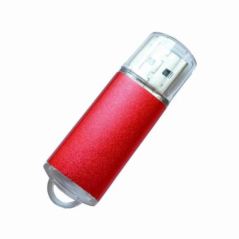 USB software encryption lock dongle with metal shell, shown in multiple colour options including black, blue, and red.