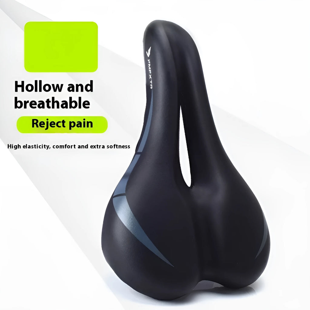 Bicycle seat cushion with hollow design pattern measuring 270mm by 180mm in 3147 colour