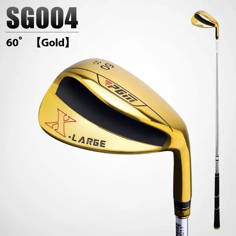 PGM Golf sand rod men's wedge with wide sole, black finish, 56-degree loft