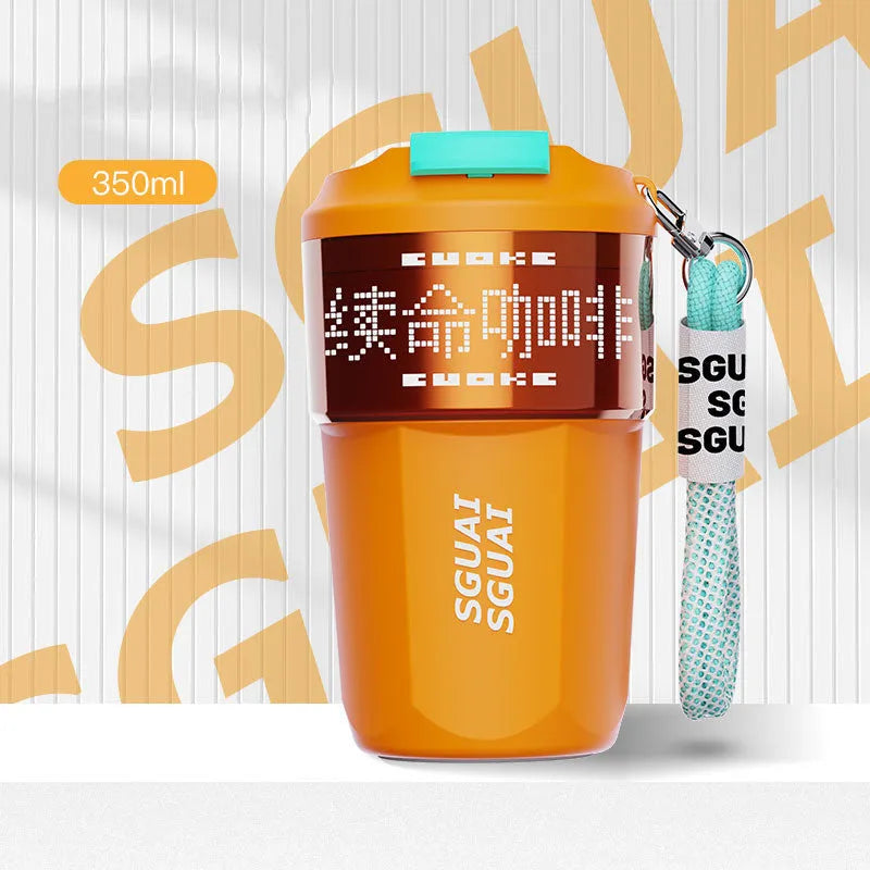 316 stainless steel portable coffee cup with 50mL capacity in Japanese style