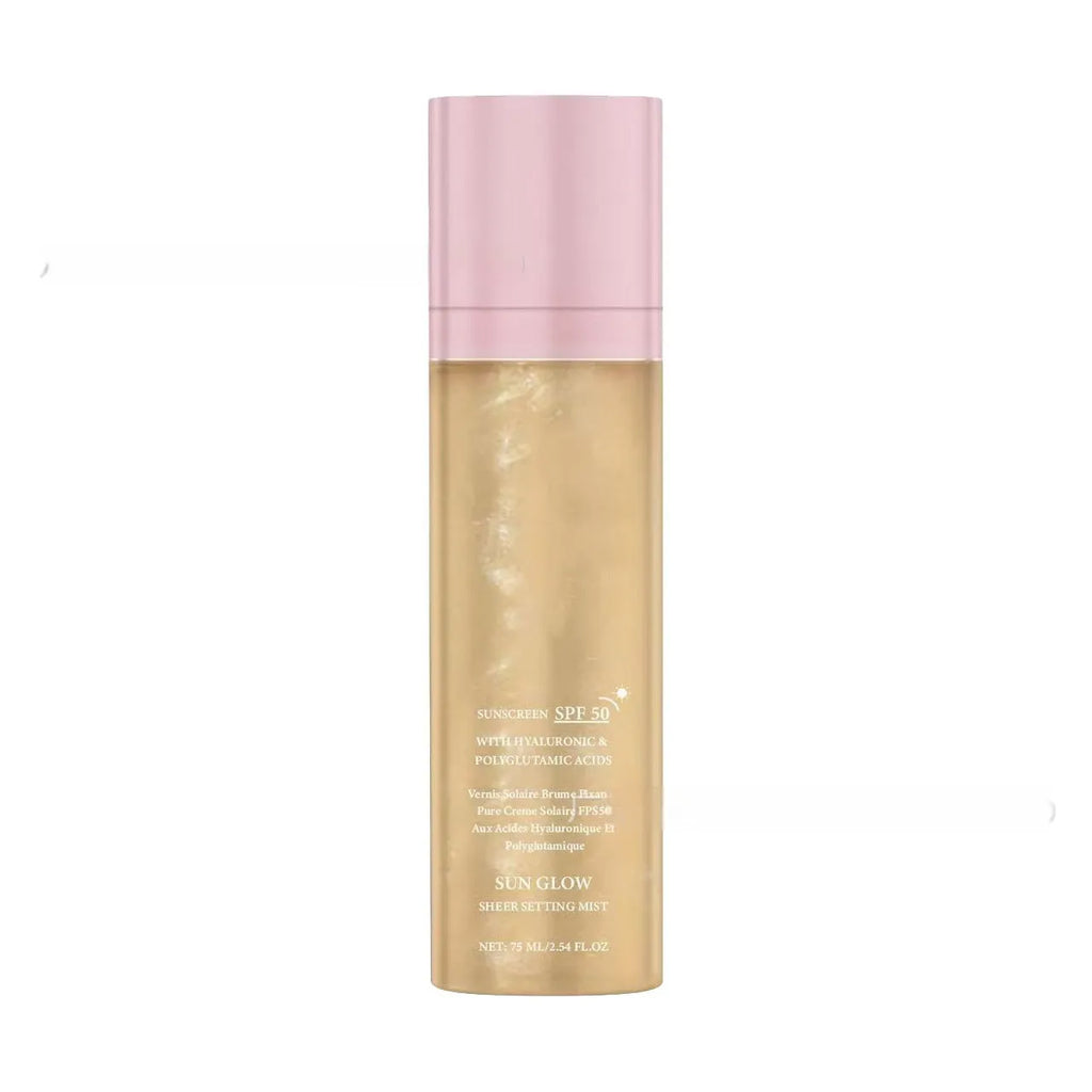 75ml bottle of moisturising and nourishing facial toner and makeup setting spray