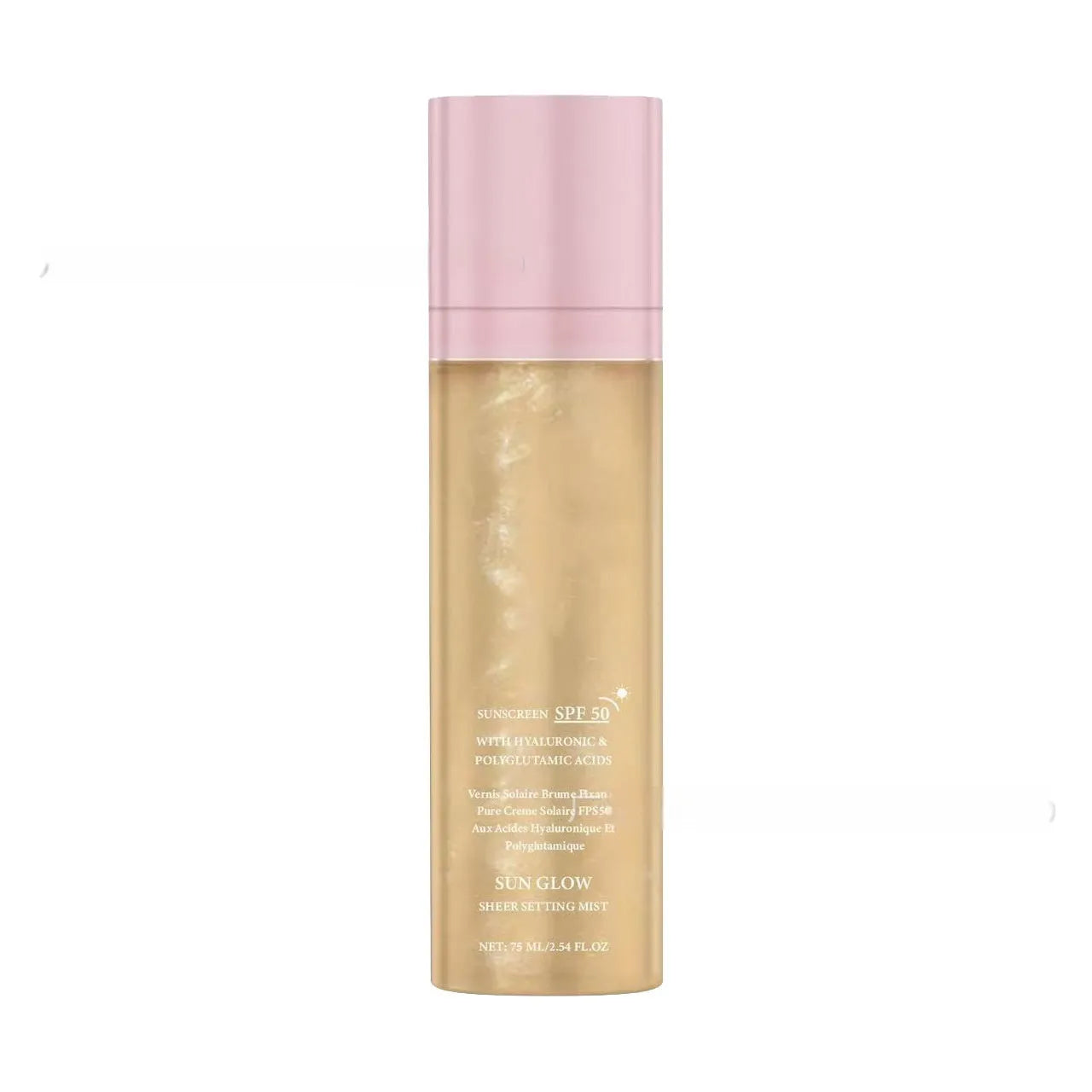 75ml bottle of moisturising and nourishing facial toner and makeup setting spray