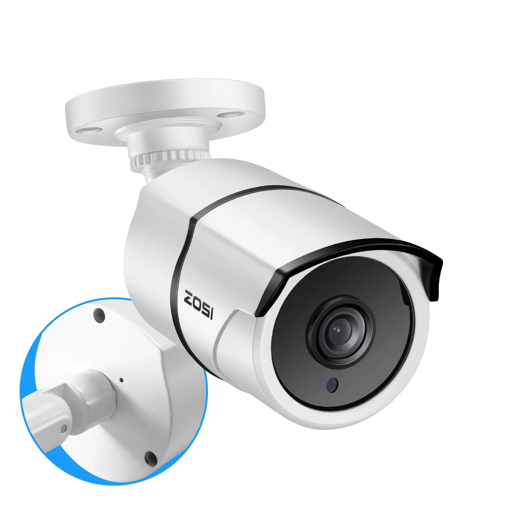 ZOSI 5MP POE security camera system with NVR and outdoor monitoring cameras