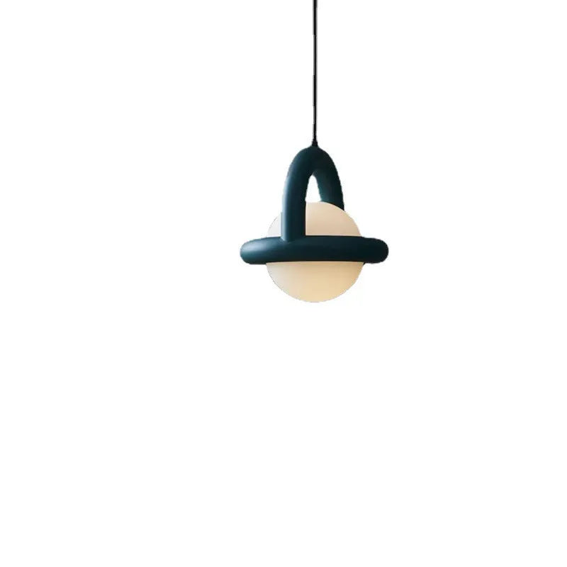Danish designer hanging line pendant lamp with adjustable cord in matte black finish