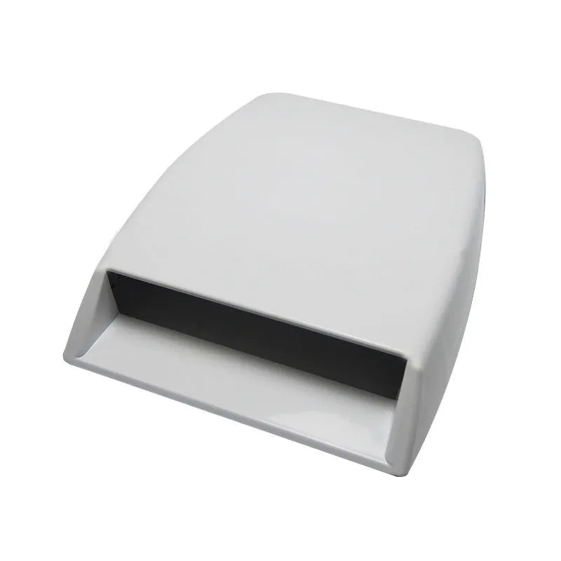 Black, silver, and white ABS plastic decorative car air vent with 260mm length